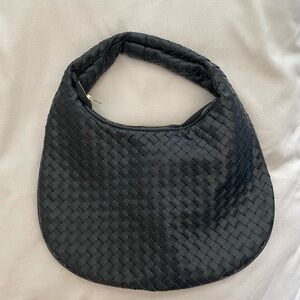 Abercrombie & Fitch Black Woven Tote - NWT